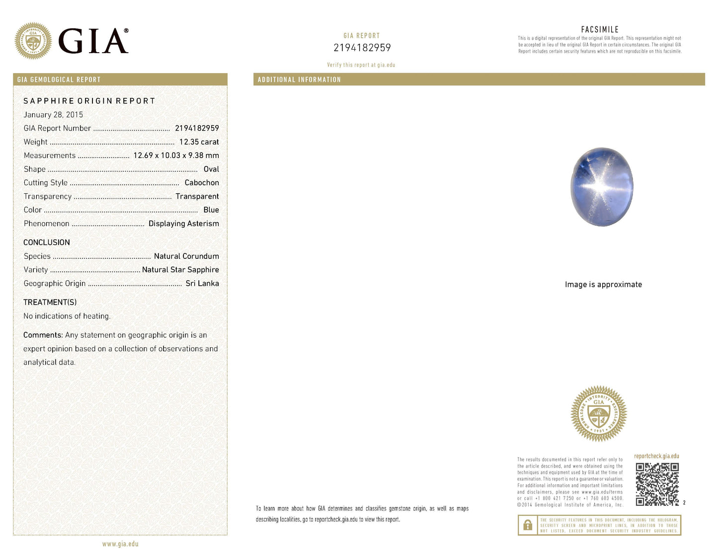 ライトニング プラチナ製スターサファイアリング (SS: 12.35ct S: 7.13ct D:0.94ct Pt950)