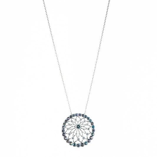 5ctアレキサンドライトプラチナペンダント AL:5.20ct D:1.51ct Pt900/850 GIA