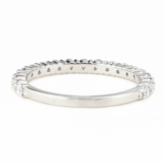 1.9mm ダイヤモンド ハーフエタニティリング プラチナ950 (0.58ct pt950)