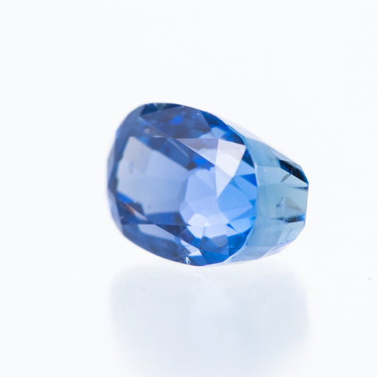 2.09ct, 非加熱ブルーサファイア オーバルシェイプ ルース, GIA