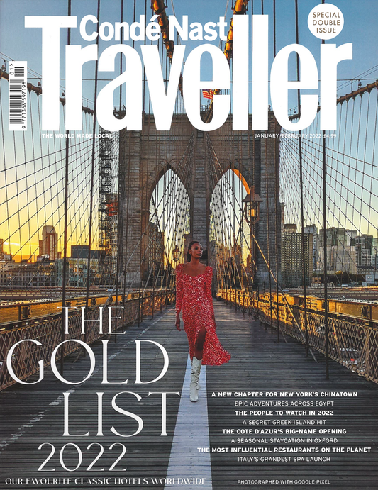 メディア記載：Condé Nast Traveller (コンデナスト・トラベラー） Jan/Feb 2022
