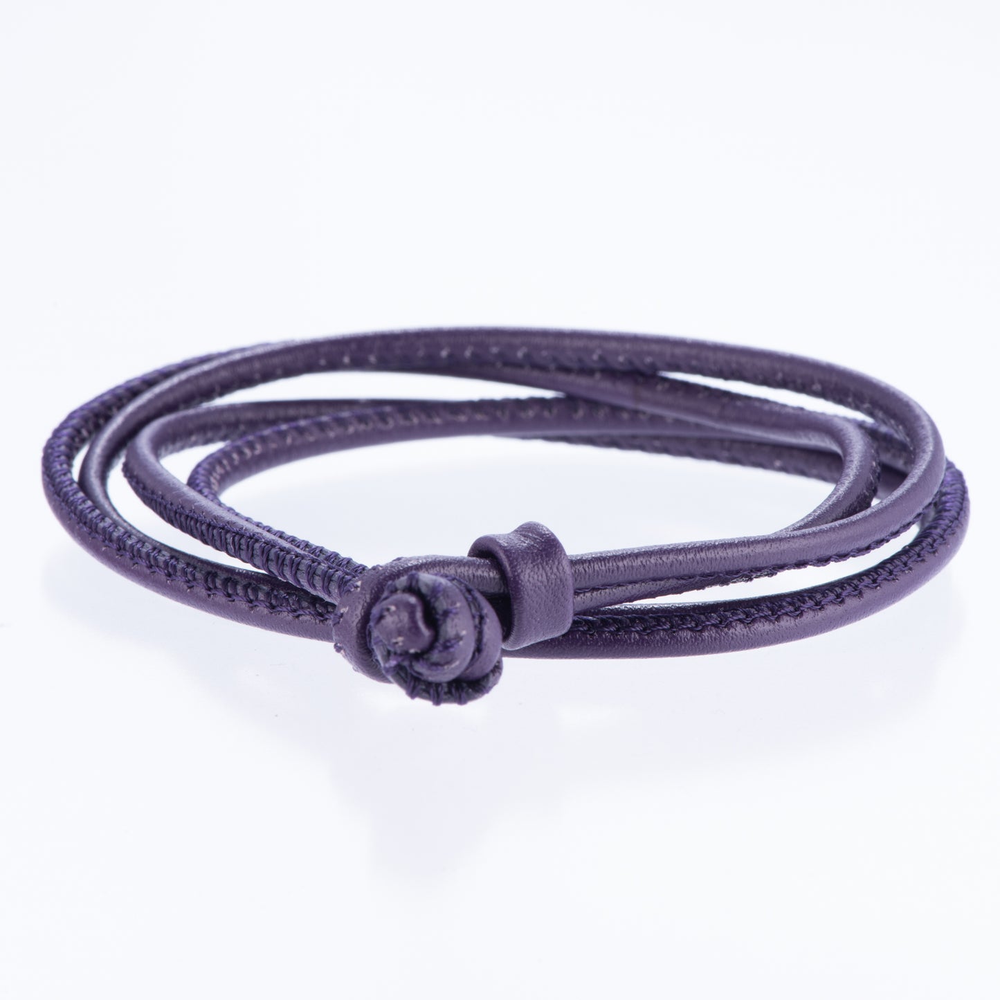 レザーブレスレット兼チョーカー バイオレット ドイツ製