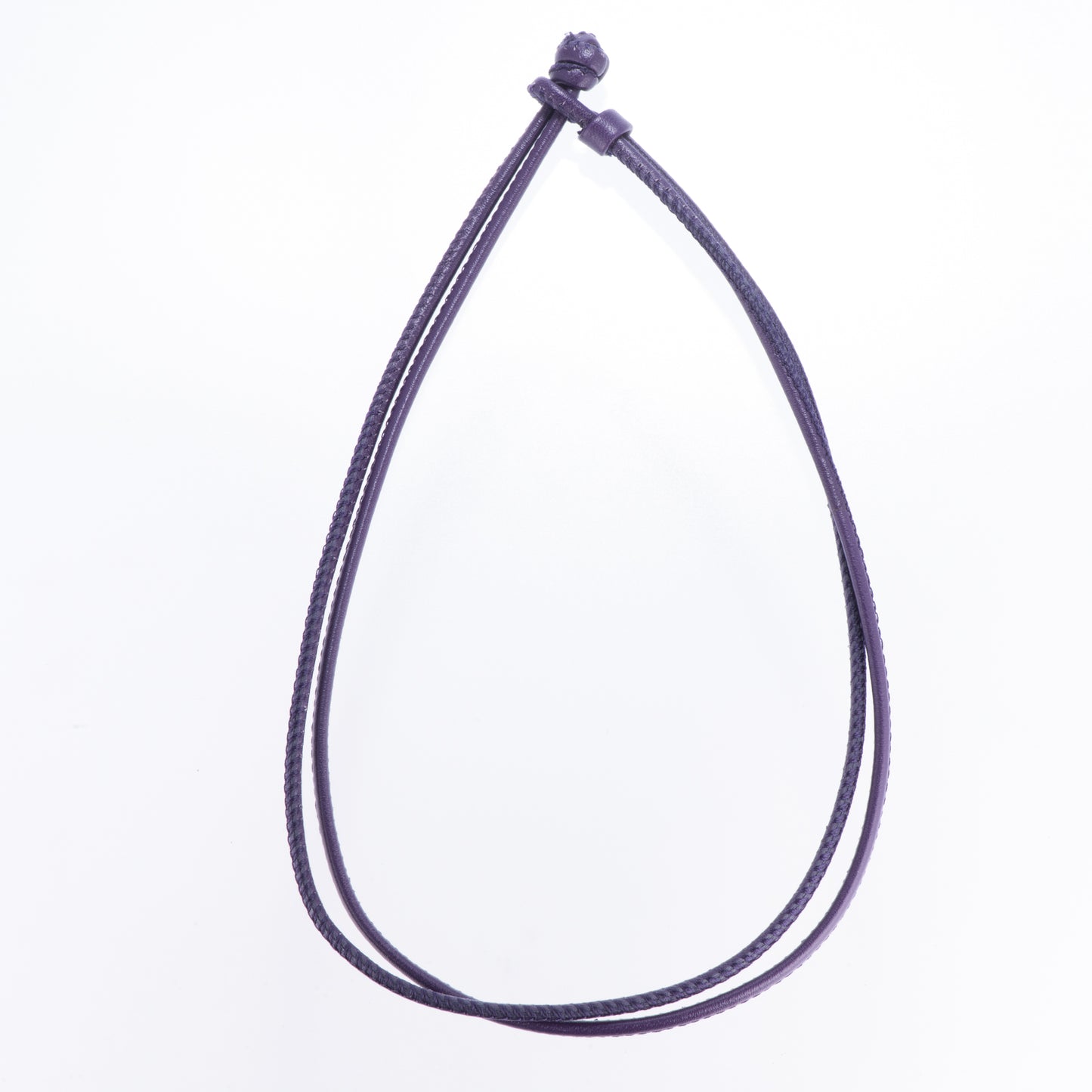 レザーブレスレット兼チョーカー バイオレット ドイツ製