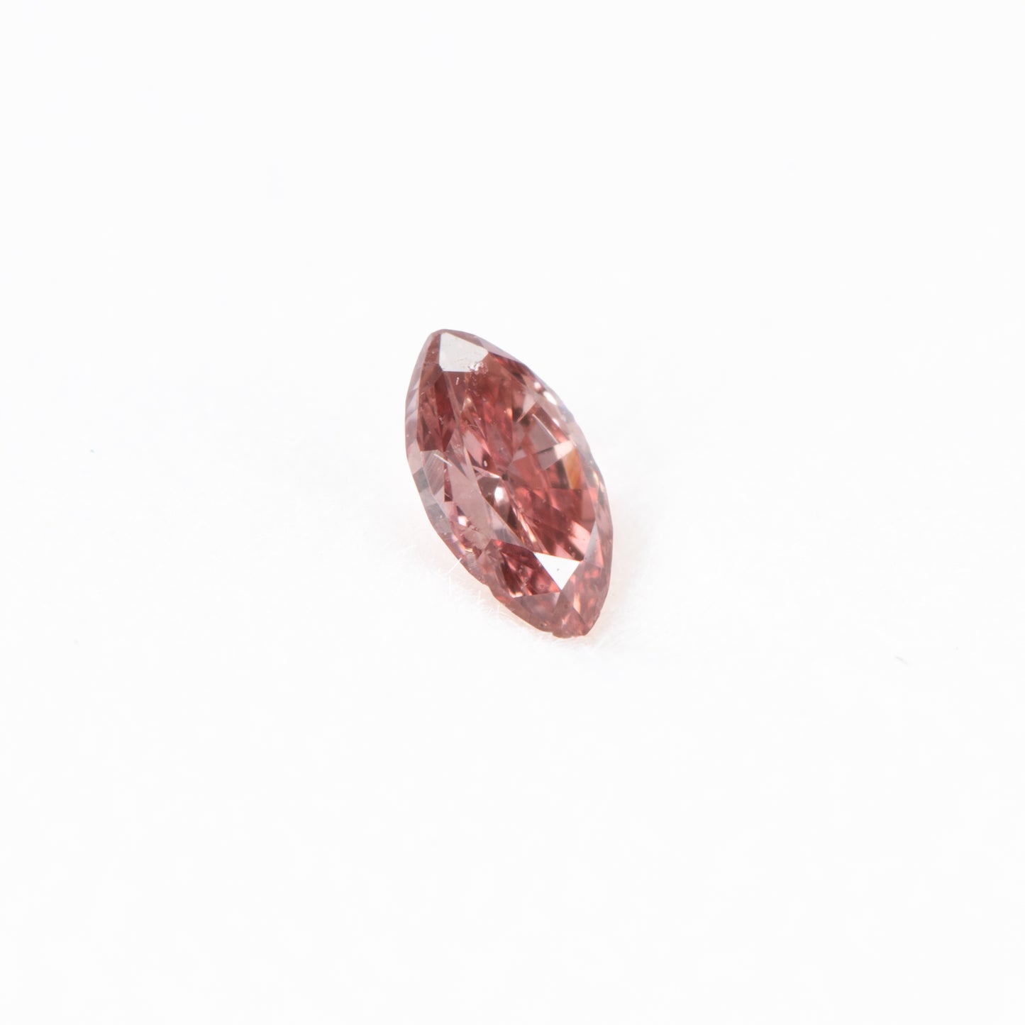 0.04ct Fancy Deep Orangy Pink ファンシーディープオレンジーピンクダイヤモンド マーキース GIA