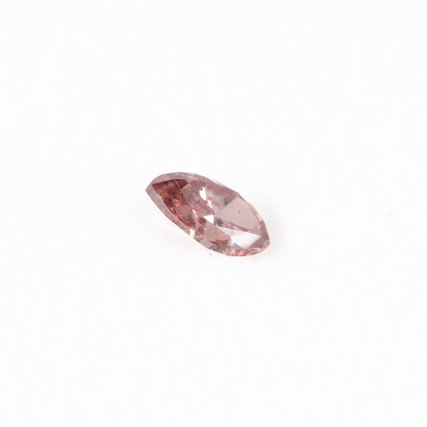 0.04ct Fancy Deep Orangy Pink ファンシーディープオレンジーピンクダイヤモンド マーキース GIA