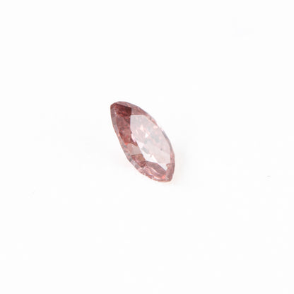 0.04ct Fancy Deep Orangy Pink ファンシーディープオレンジーピンクダイヤモンド マーキース GIA