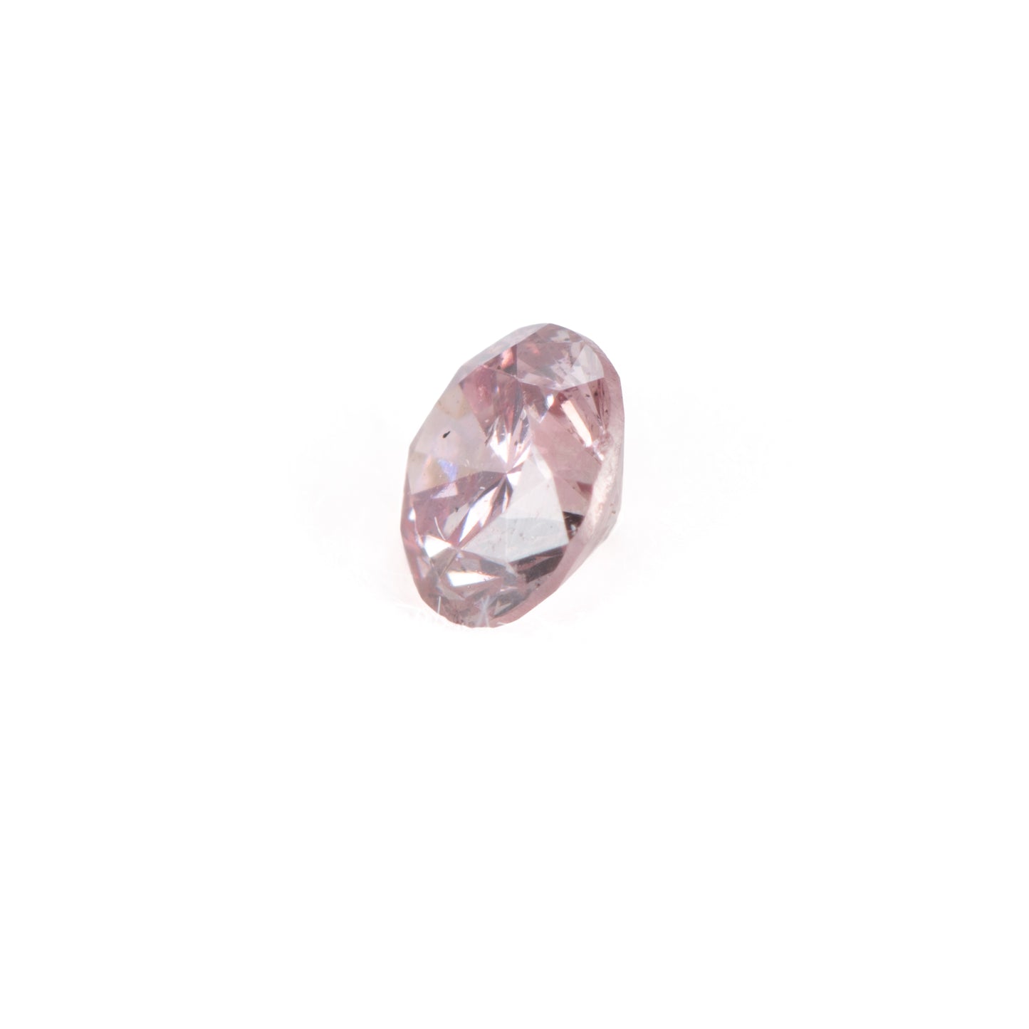 0.09ct Fancy Brownish Pink ファンシーブラウニッシュピンクダイヤモンド ラウンド GIA