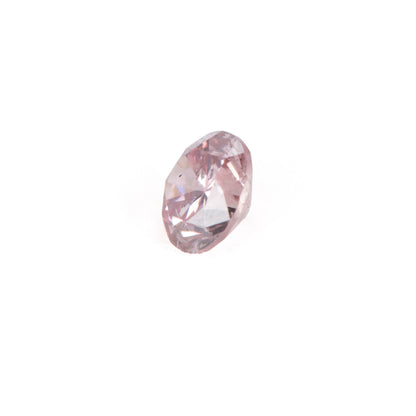 0.09ct Fancy Brownish Pink ファンシーブラウニッシュピンクダイヤモンド ラウンド GIA