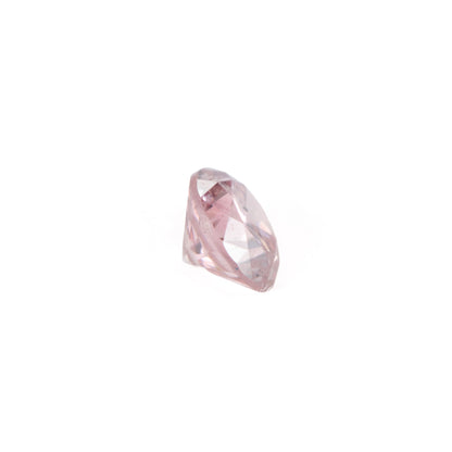 0.09ct Fancy Brownish Pink ファンシーブラウニッシュピンクダイヤモンド ラウンド GIA