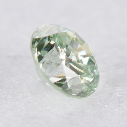 0.04ct ファンシーインテンイエロウィッシュグリーン Fancy intense Yellowish Green, GIA