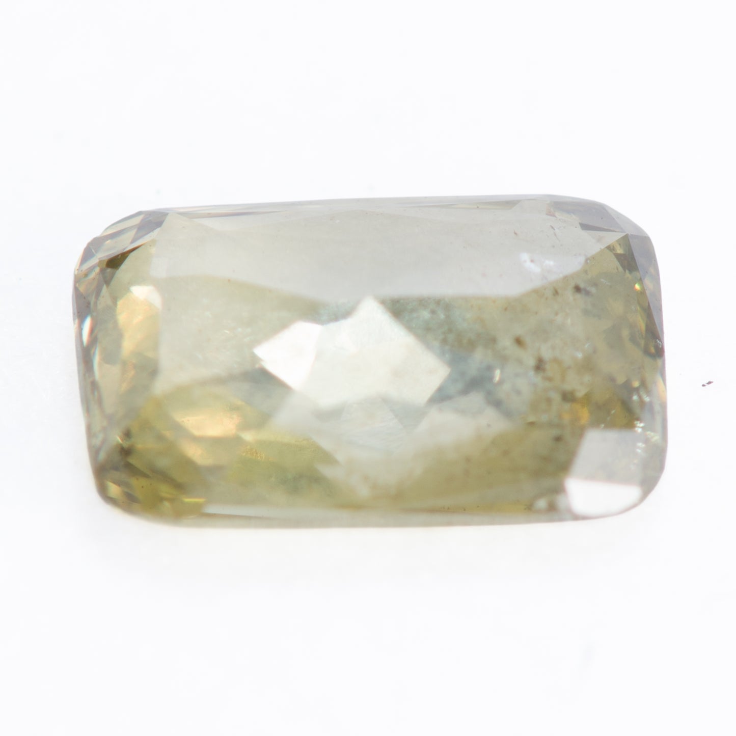 0.28ct, Fancy Dark Gray-Yellowish Green, CU, GIA, カメレオンダイヤモンド