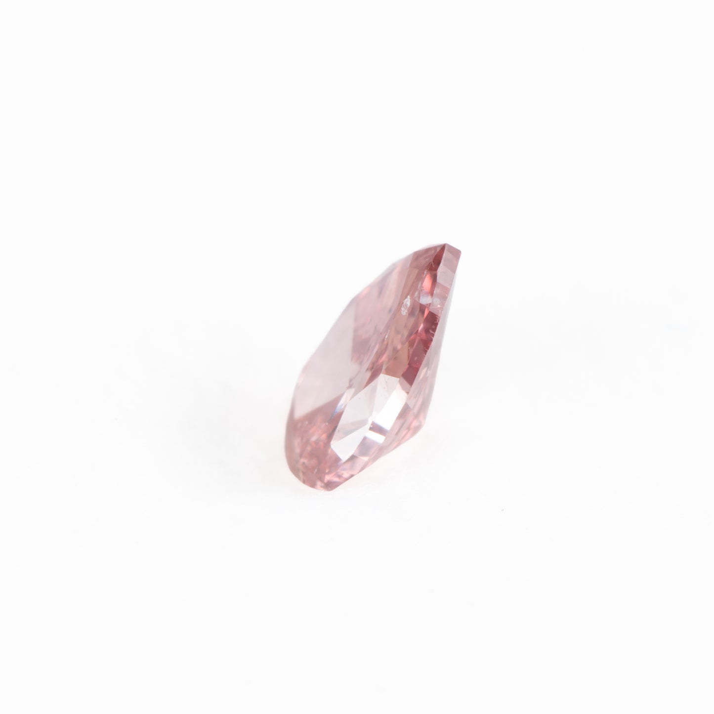 0.10ct Fancy Deep Pink ファンシーディープピンクダイヤモンドルース ペアシェイプ (I1)GIA