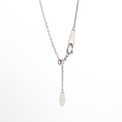ZUISHO | Pt950 一粒ダイヤモンド 0.52ct ペンダントネックレス (H/VVS2) GIA鑑定書付 Pt850 45cm 丸小豆チェーン