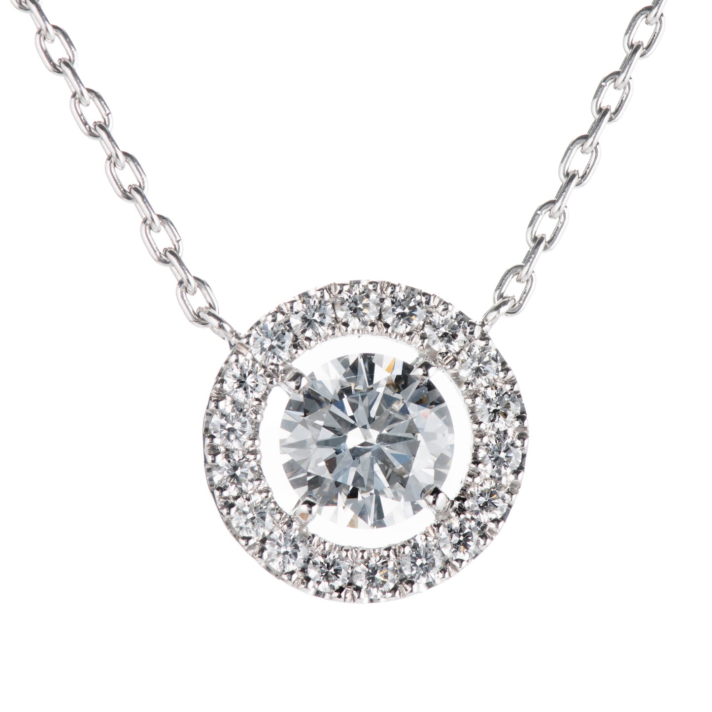 1.02ct Eカラー SI2 ダイヤモンドペンダント　プラチナ900/850製(1.02ct E SI2 Ex ) HRD