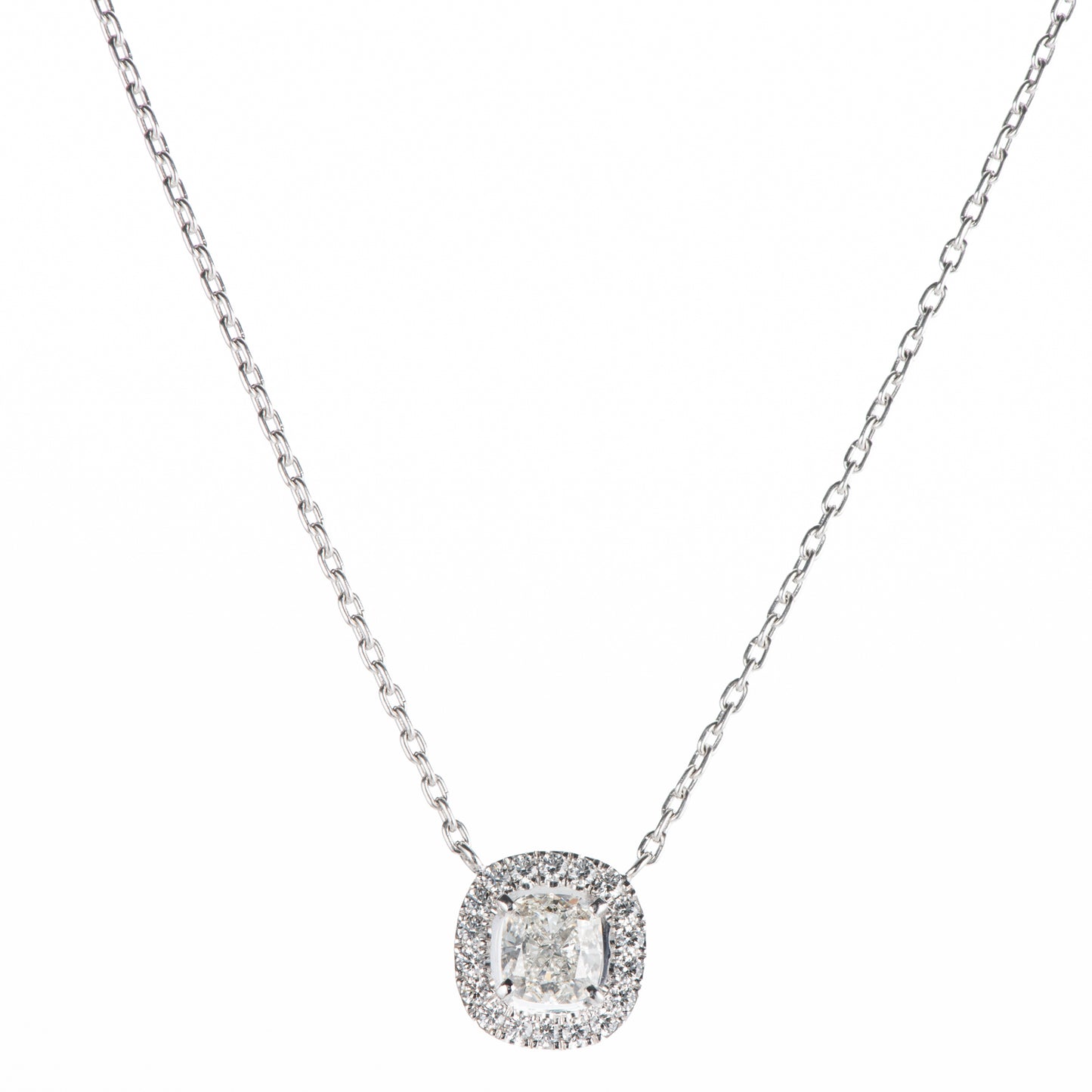 1.01ct Hカラー VS1 ダイヤモンドペンダント プラチナ950/850製 (1.01 H VS1 0.23ctPt950/Pt850 )GIA