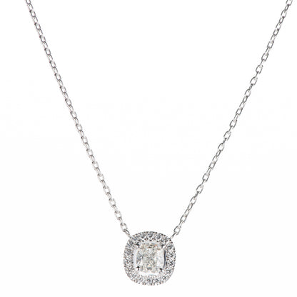 1.01ct Hカラー VS1 ダイヤモンドペンダント プラチナ950/850製 (1.01 H VS1 0.23ctPt950/Pt850 )GIA