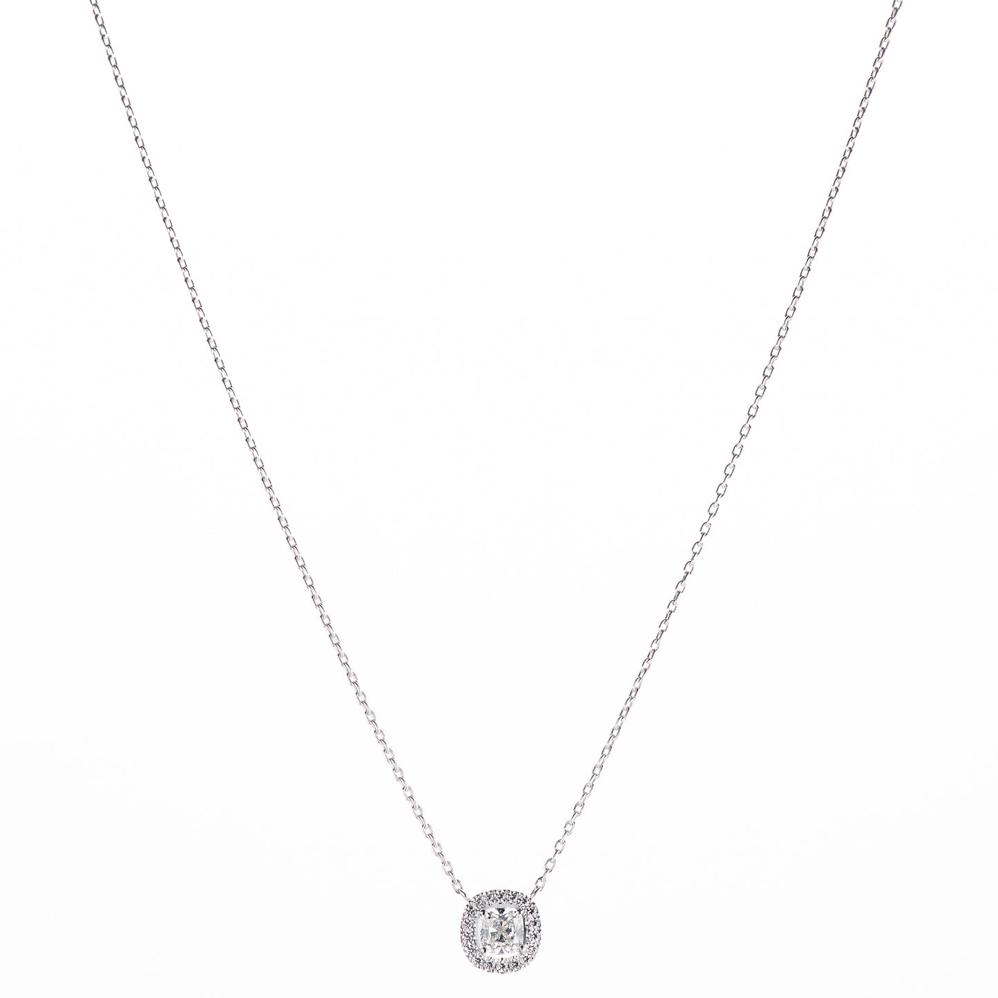 1.01ct Fカラー VS2 ダイヤモンドペンダント プラチナ950/850製(1.01 F VS2 0.23ctPt950/Pt850 )GIA