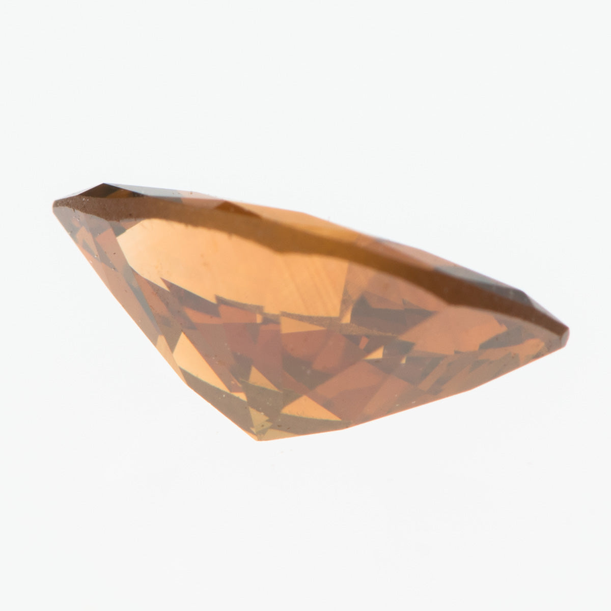0.44ct, Fancy Dark Orangy Brown, VS-2, MQ, 中央宝石研究所(CGL)