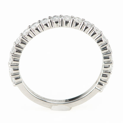 1.9mm ダイヤモンド ハーフエタニティリング プラチナ950 (0.58ct pt950)