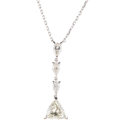 2.48ct VLYカラー SI2 ダイヤモンドペンダント　プラチナ900/850製