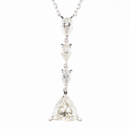 2.48ct VLYカラー SI2 ダイヤモンドペンダント　プラチナ900/850製