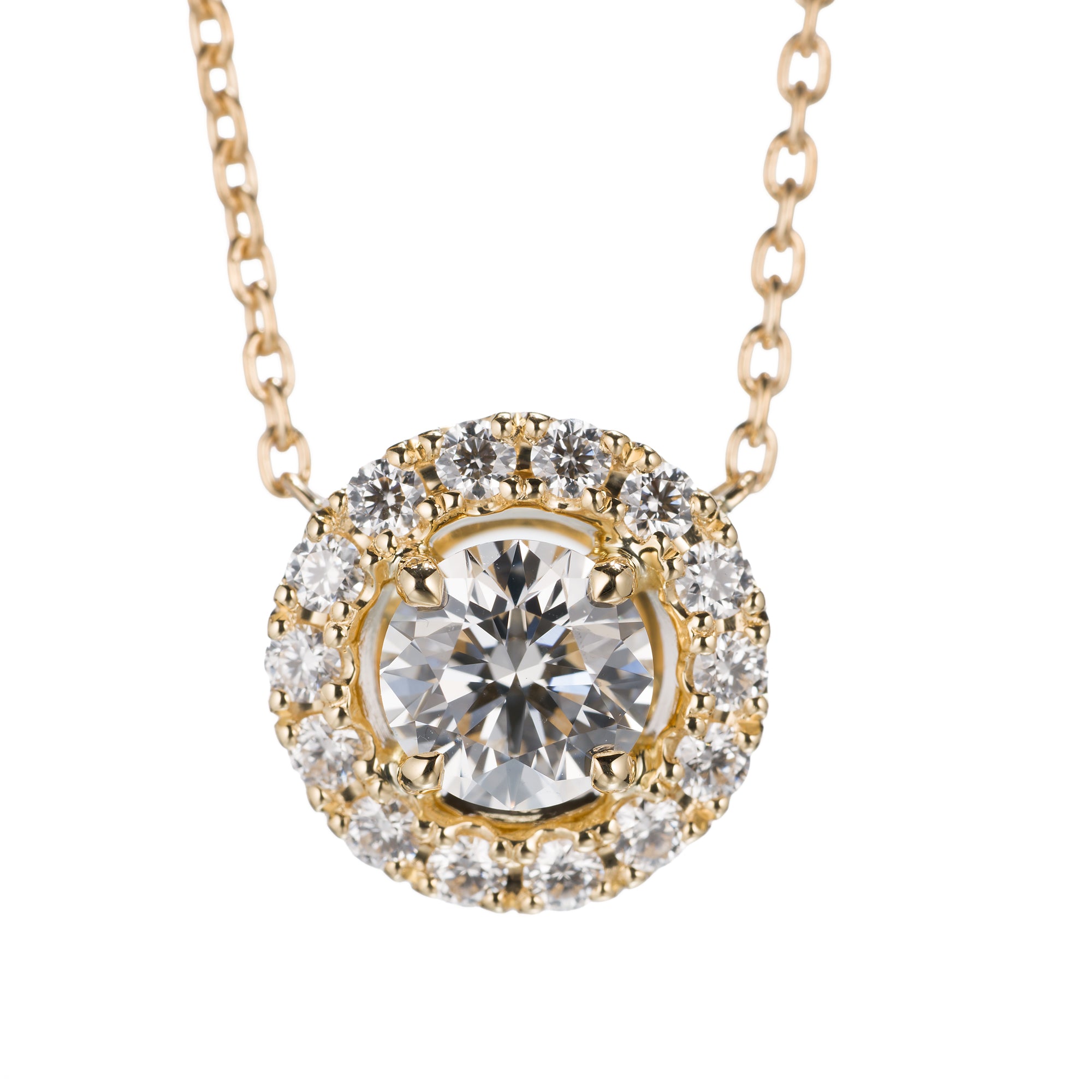 専用JF52★高級 大粒ダイヤモンド1.108ct K18 ネックレス鑑付 ハローダイヤモンドネックレス 0.52ct【ZUISHO】 – ZUISHO Diamonds