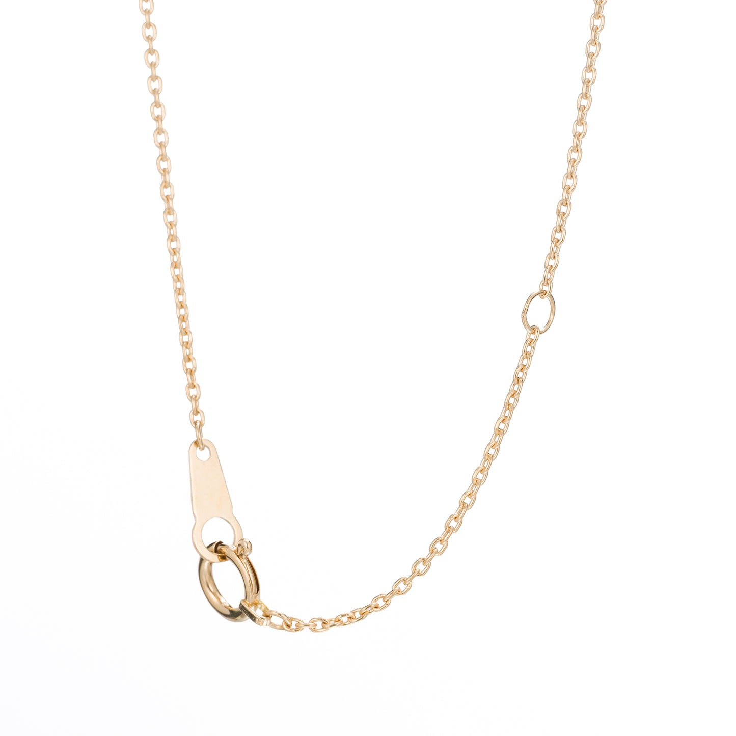 ZUISHO | ハロー ダイヤモンド 0.52ct ペンダントネックレス (E/VS2 Ex-VG-VG None) GIAドシエ付 K18YG 45cm 丸小豆チェーン
