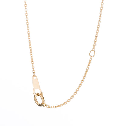 ZUISHO | ハロー ダイヤモンド 0.52ct ペンダントネックレス (E/VS2 Ex-VG-VG None) GIAドシエ付 K18YG 45cm 丸小豆チェーン