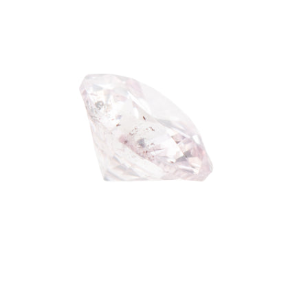 0.123ct, ベリーライトパープリッシュピンクダイヤモンド, I1, ラウンド, CGL, Very light purplish pink diamond