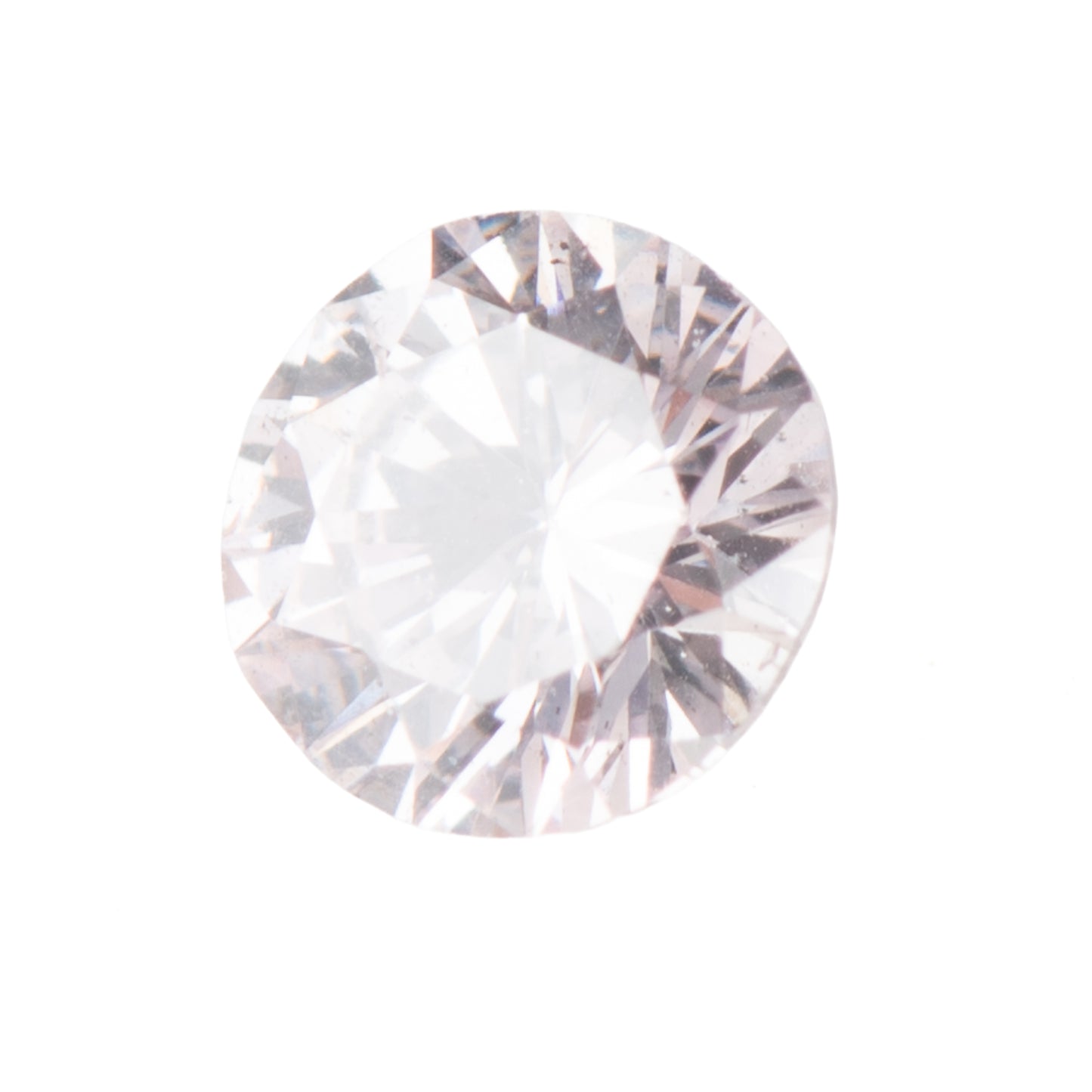 0.146ct, ベリーライトパープリッシュピンクダイヤモンド, SI2, ラウンド, CGL