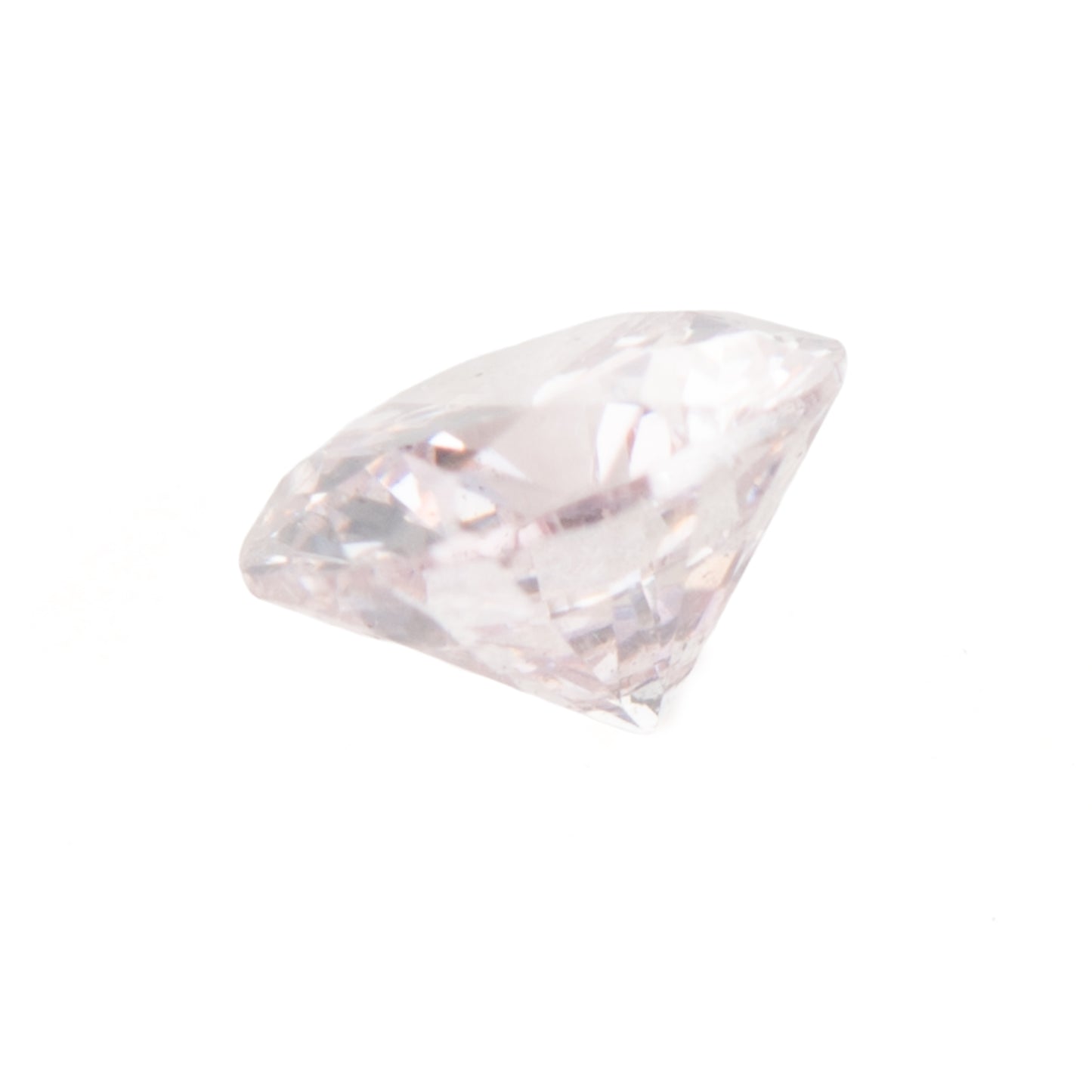 0.146ct, ベリーライトパープリッシュピンクダイヤモンド, SI2, ラウンド, CGL