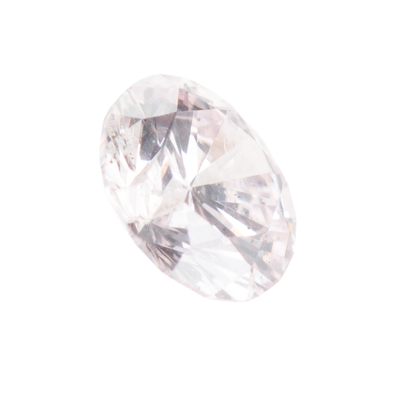 0.146ct, ベリーライトパープリッシュピンクダイヤモンド, SI2, ラウンド, CGL