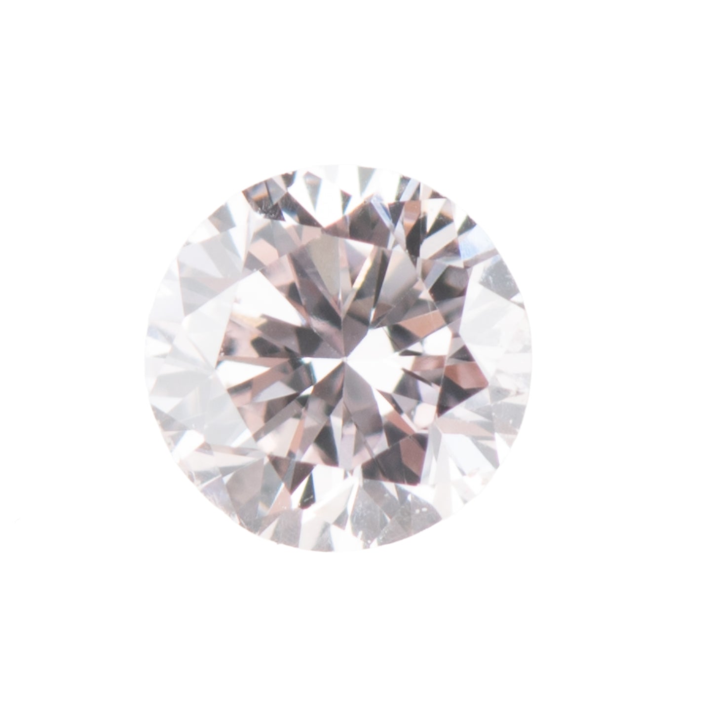 0.124ct, ベリーライトパープリッシュピンクダイヤモンド, SI1, ラウンド, CGL