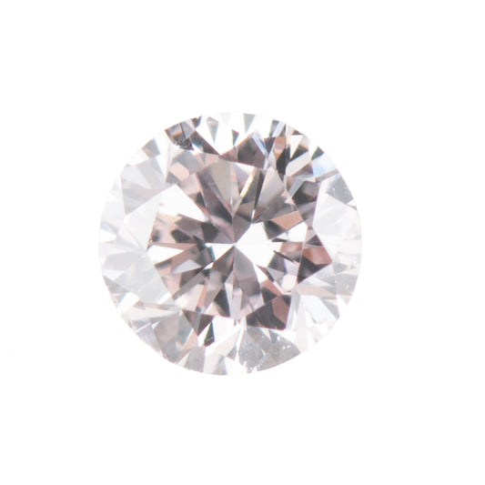 0.124ct, ベリーライトパープリッシュピンクダイヤモンド, SI1, ラウンド, CGL