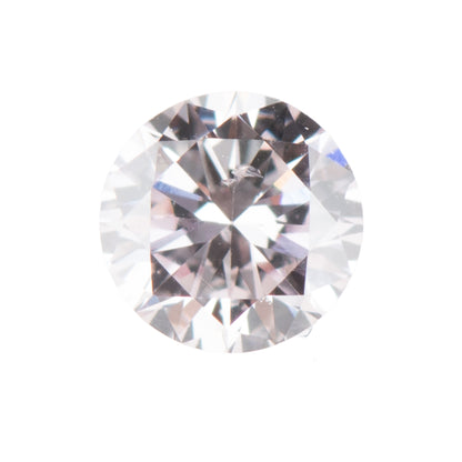 0.129ct, ベリーライトパープリッシュピンクダイヤモンド, SI1, ラウンド, CGL