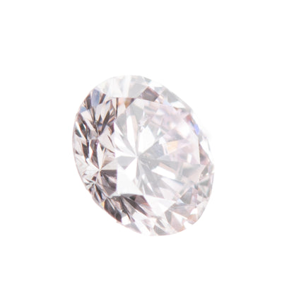 0.129ct, ベリーライトパープリッシュピンクダイヤモンド, SI1, ラウンド, CGL, Very Light Purplish Pink diamond