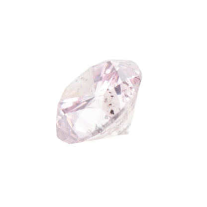 0.114ct ファンシーライトパープリッシュピンクダイヤモンド, SI2, ラウンド, CGL