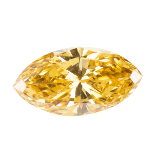マーキース 0.265ct Fancy Deep Yellow ファンシーディープイエロー SI2 CGL