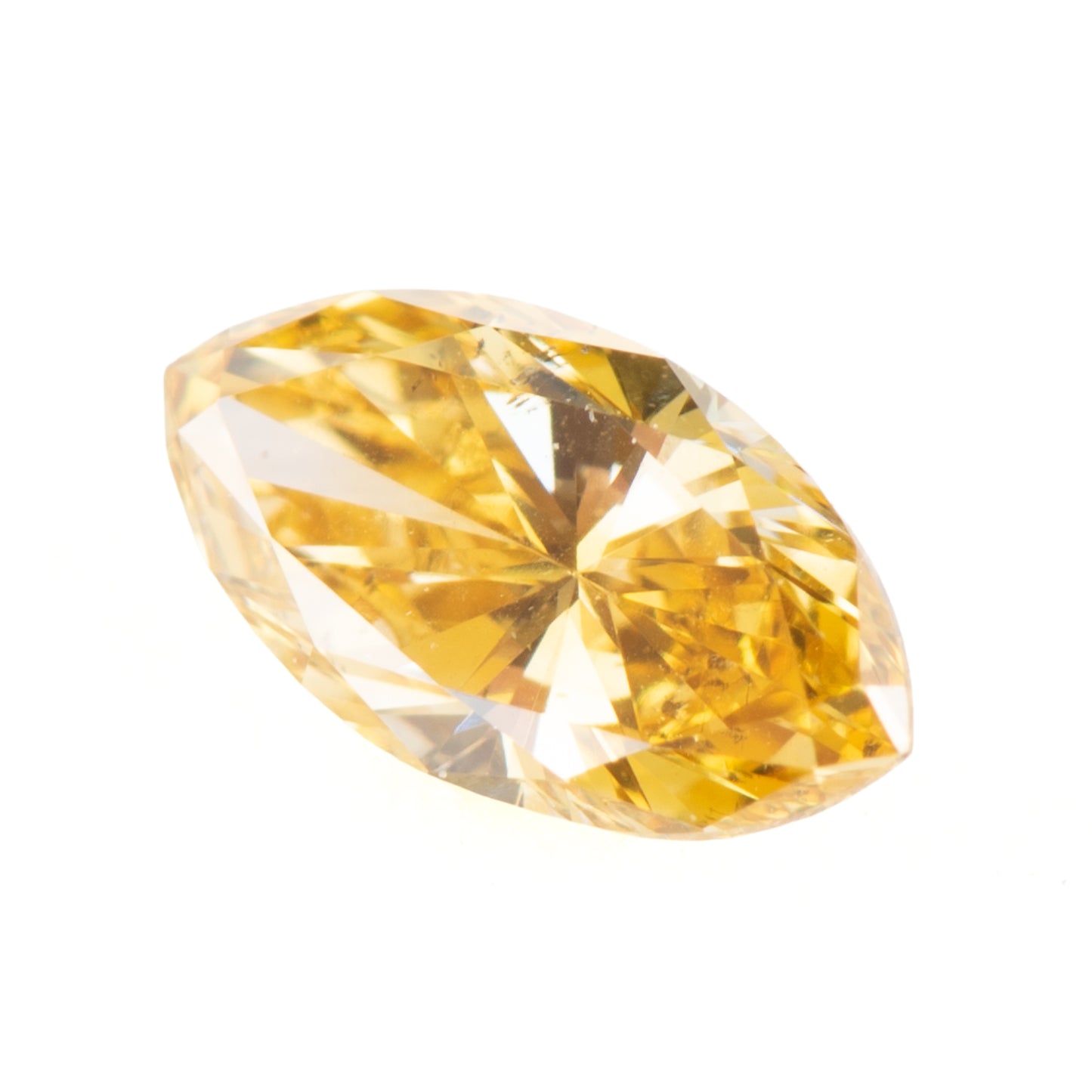 マーキース 0.265ct Fancy Deep Yellow ファンシーディープイエロー SI2 CGL