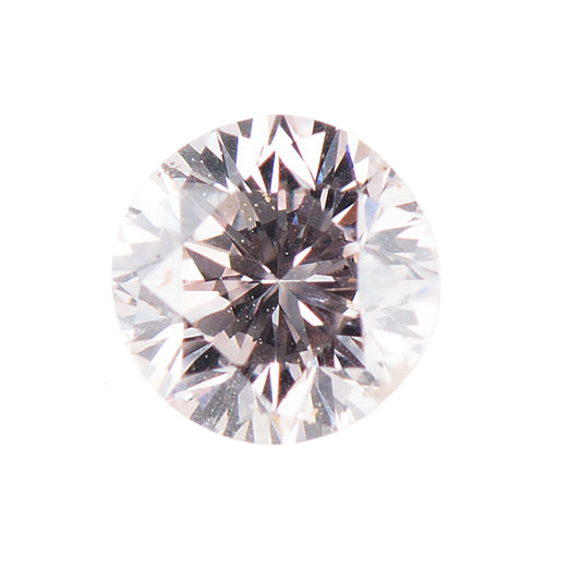 0.148ct, ベリーライトピンクダイヤモンド, SI2, ラウンド, CGL Very Light pink diamond