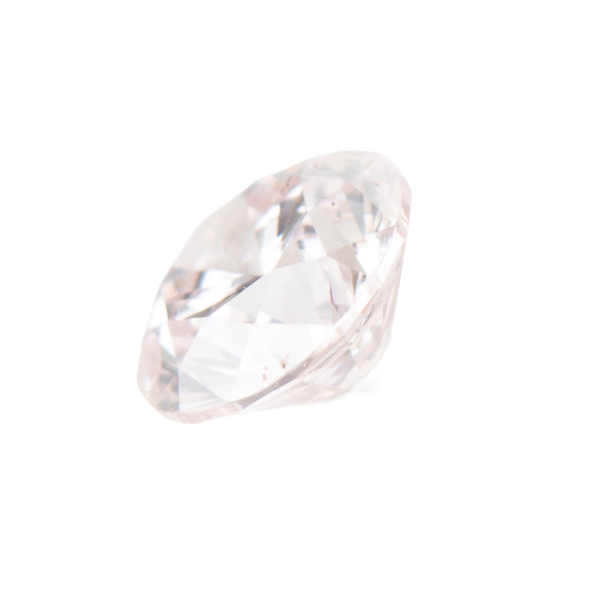 0.148ct, ベリーライトピンクダイヤモンド, SI2, ラウンド, CGL Very Light pink diamond