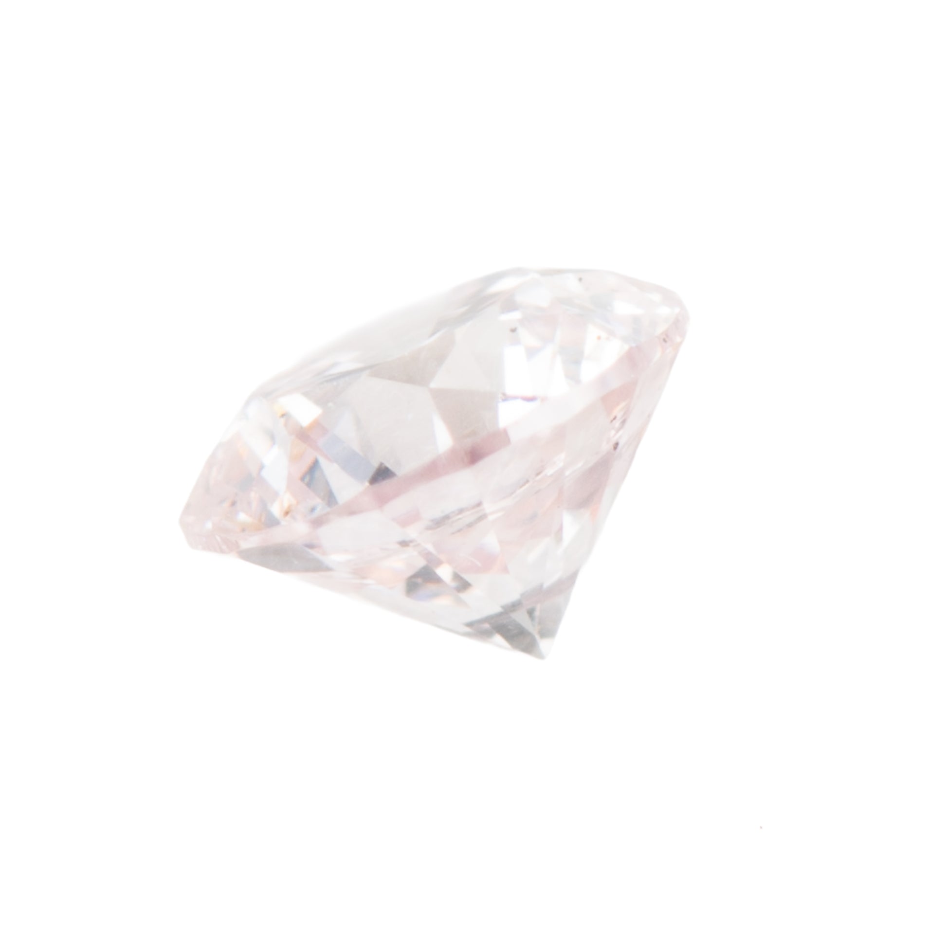 0.148ct, ベリーライトピンクダイヤモンド, SI2, ラウンド, CGL Very Light pink diamond