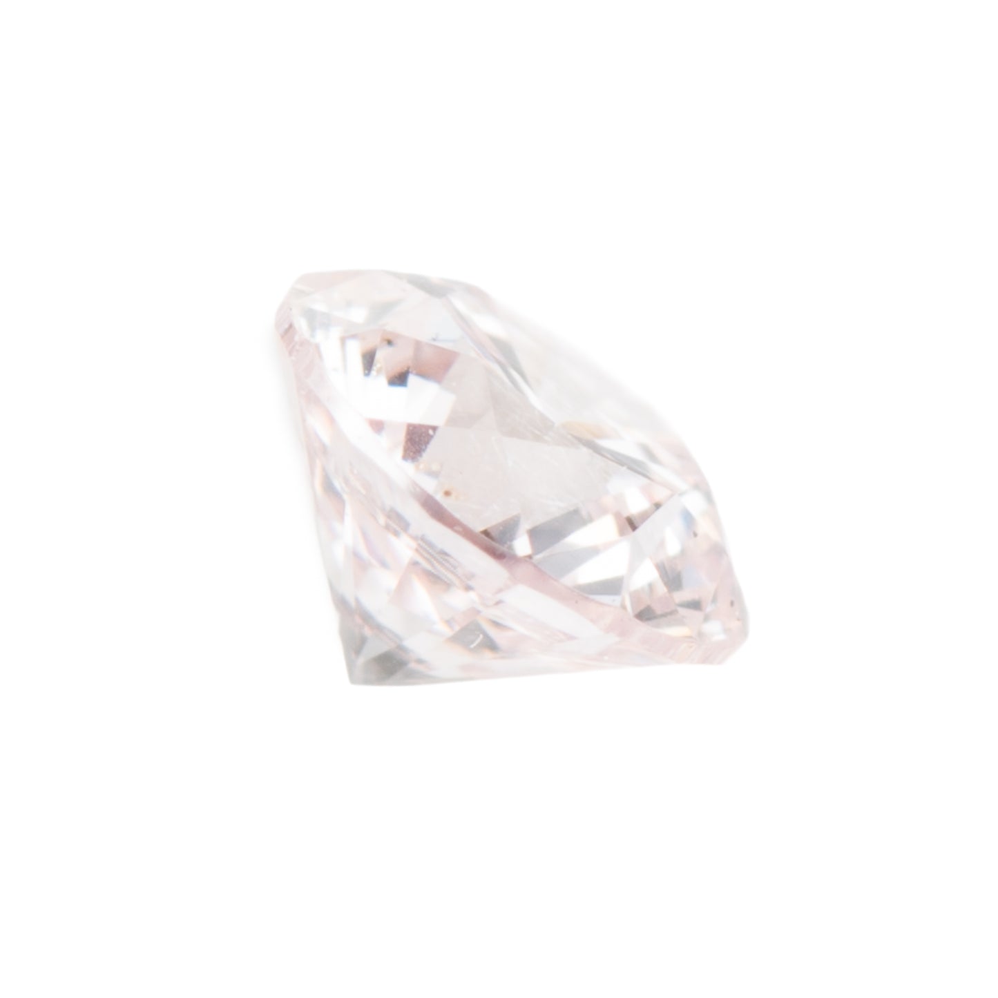 0.148ct, ベリーライトピンクダイヤモンド, SI2, ラウンド, CGL Very Light pink diamond