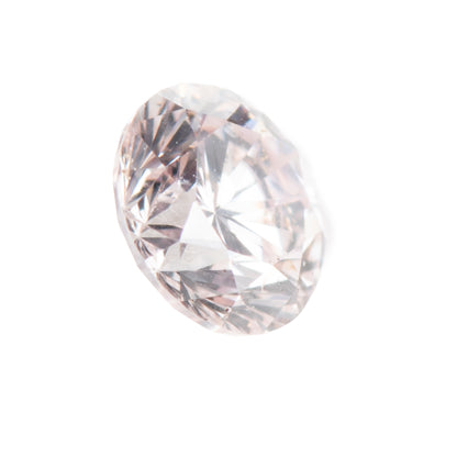 0.148ct, ベリーライトピンクダイヤモンド, SI2, ラウンド, CGL Very Light pink diamond