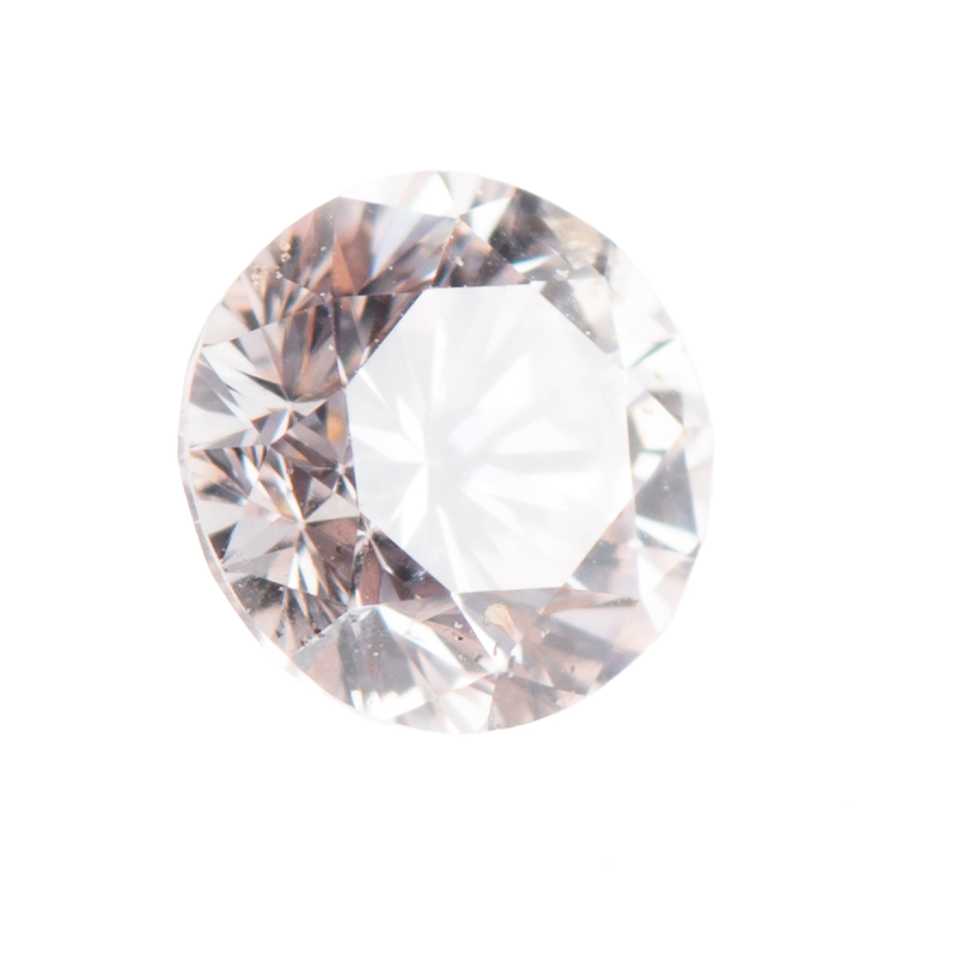 0.148ct, ベリーライトピンクダイヤモンド, SI2, ラウンド, CGL Very Light pink diamond