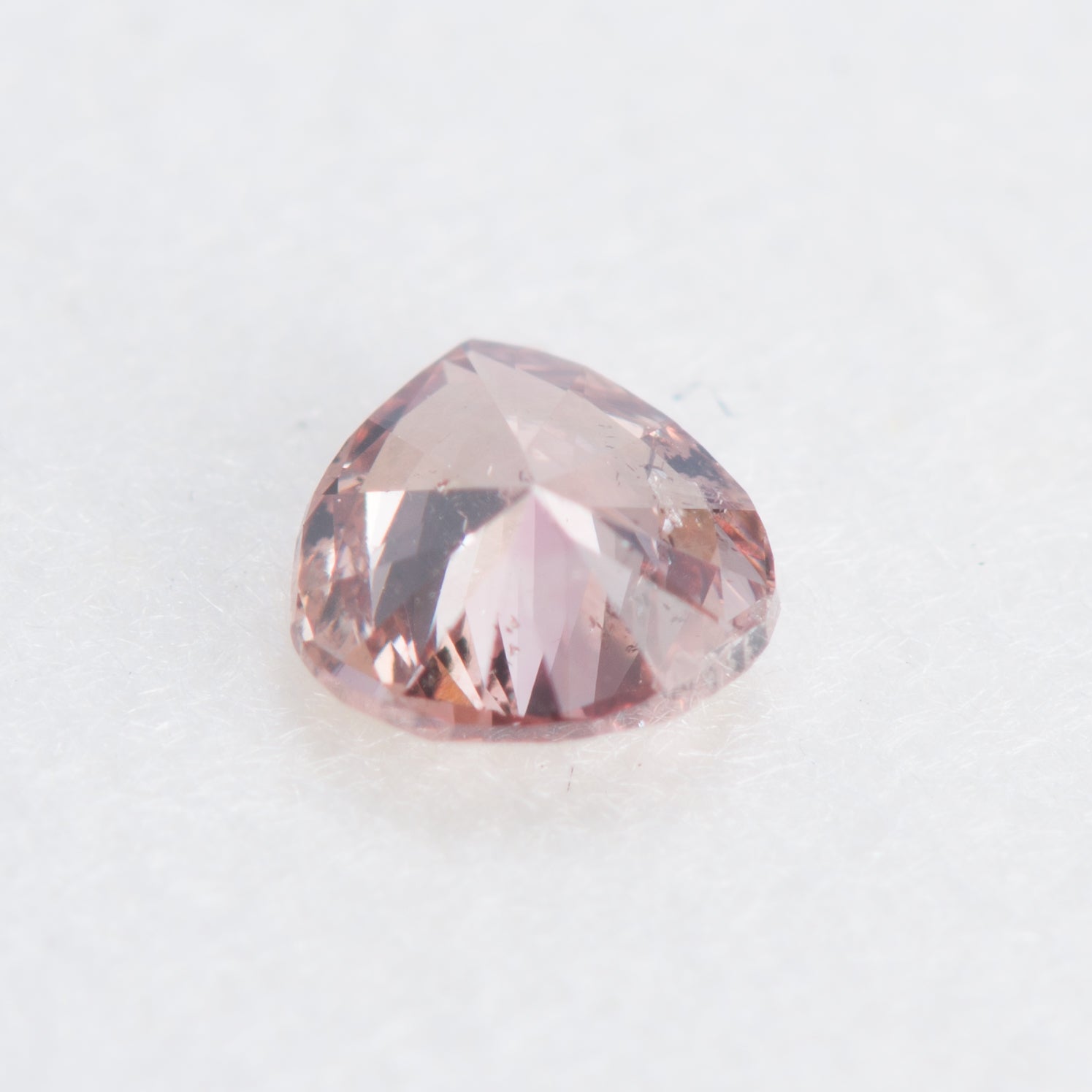 0.109ct, ファンシーディープブラウニッシュピンクダイヤモンド, SI2, ラウンド, CGL Fancy Deep brownish pink