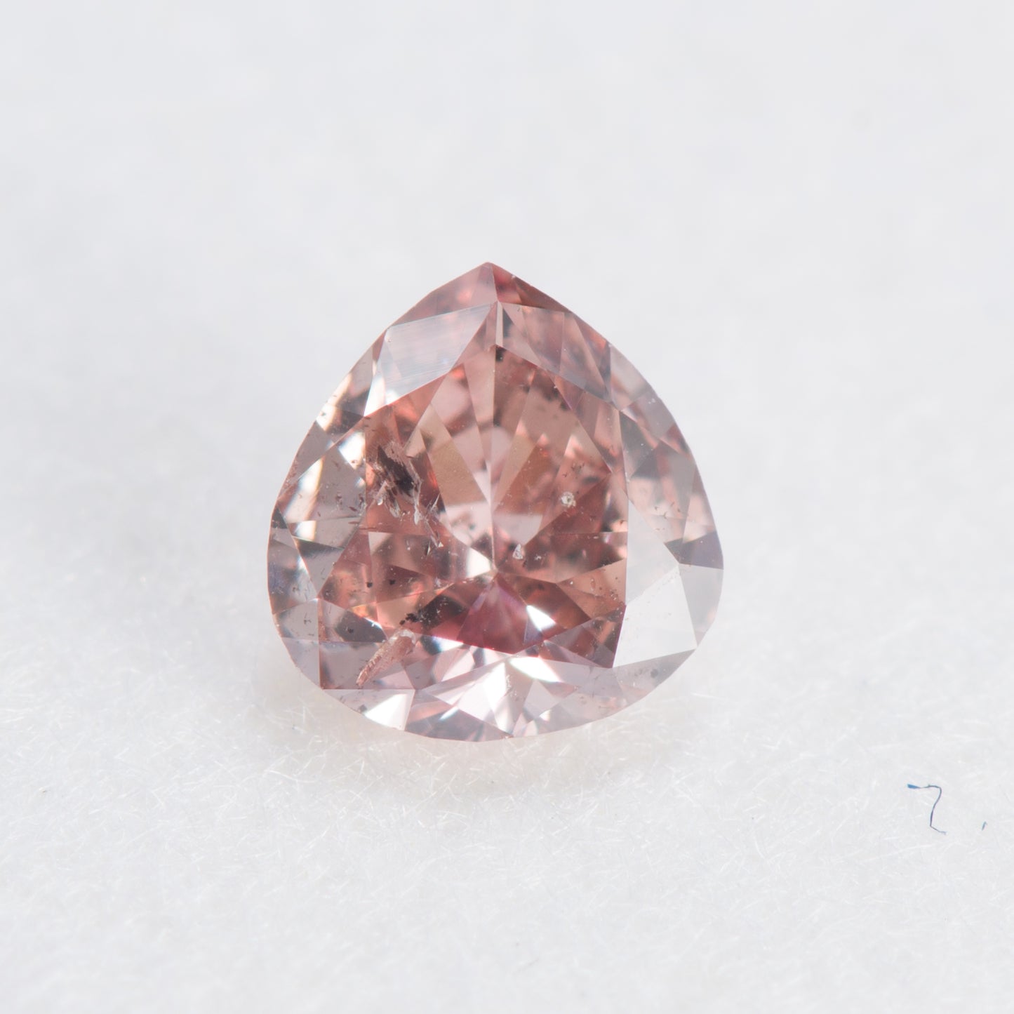 0.109ct, ファンシーディープブラウニッシュピンクダイヤモンド, SI2, ラウンド, CGL