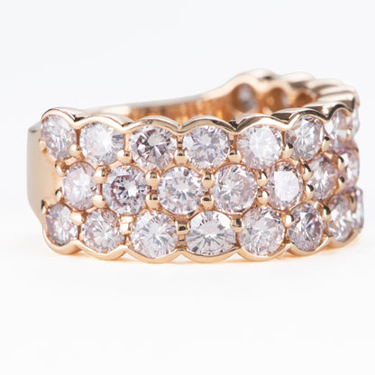 3.40ct ピンクダイヤモンド パヴェリング ピンクゴールド製 PD3.40ct K18PG