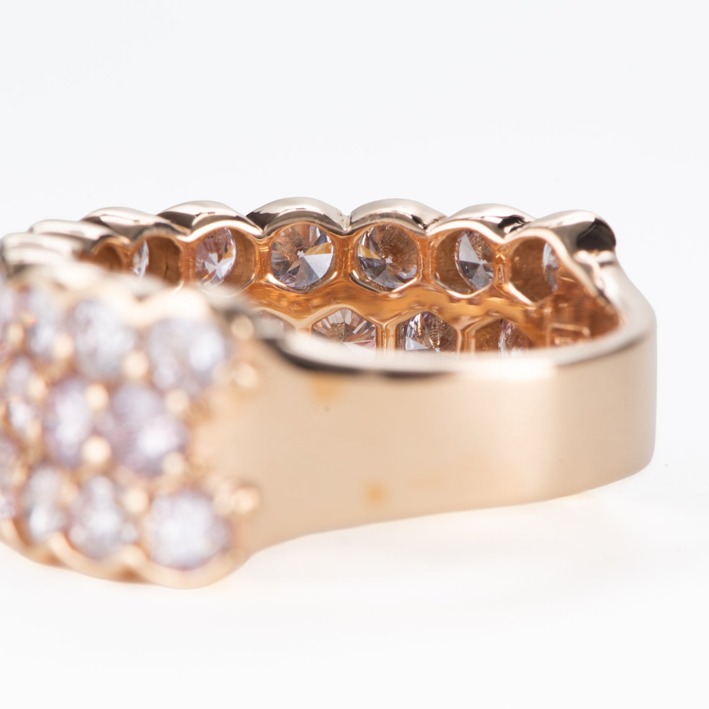 3.40ct ピンクダイヤモンド パヴェリング ピンクゴールド製 PD3.40ct K18PG