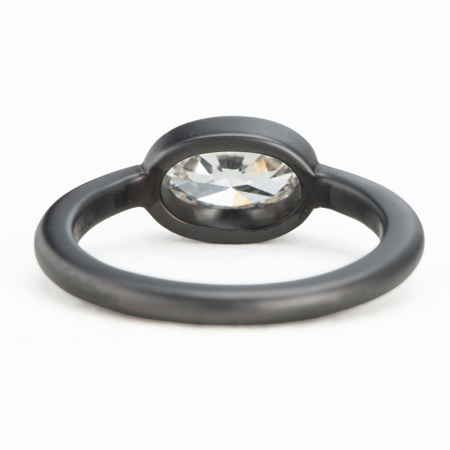 1.05ct D SI2 Very Good エンゲージリング オーバルブリリアントカット ダイヤモンド プラチナリング  (D: 1.05ct) Pt950 GIA